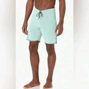 🆕George Mens Mist Mint Green Swim Trunks L🆕